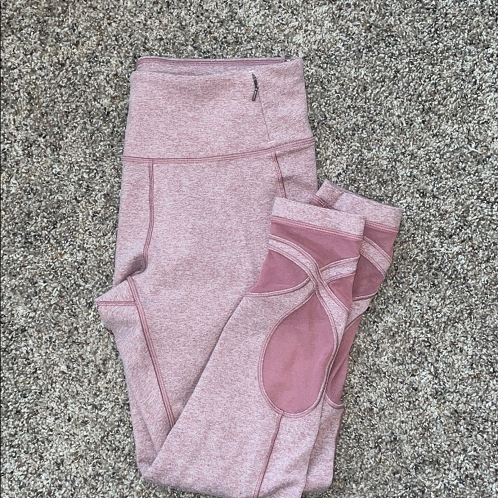 Calia By Carrie Underwood Capri Leggings Pink Mesh